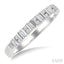 Stackable Baguette Diamond Fashion Band