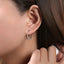 Bujukan Sterling Silver Hoop Earrings