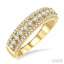 Three Row Diamond Fashion Band