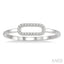 Paperclip Diamond Fashion Ring