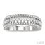 Baguette Diamond Fashion Band