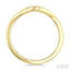 Stackable Curved Diamond Fashion Band