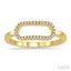 Paperclip Diamond Fashion Ring