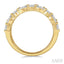 Bold Three Row Baguette Diamond Fashion Band