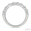 Bold Three Row Baguette Diamond Fashion Band