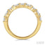 Bold Three Row Baguette Diamond Fashion Band