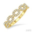 Stackable Paperclip Diamond Fashion Band