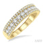 Channel Set Diamond Wedding Band