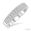 Channel Set Diamond Wedding Band