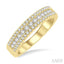 Channel Set Diamond Wedding Band