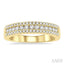 Channel Set Diamond Wedding Band