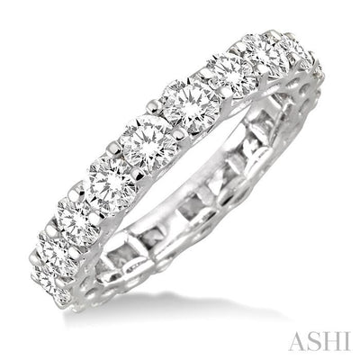 Round Shape Eternity Diamond Wedding Band
