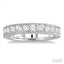 Channel Set Diamond Wedding Band
