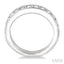 Channel Set Diamond Wedding Band