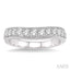 Curved Diamond Wedding Band