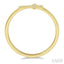 Sideway Cross Diamond Fashion Ring
