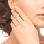 Two Row Diamond Wedding Band