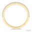 Two Row Diamond Wedding Band