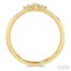 Chevron Baguette Diamond Fashion Ring