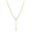 Diamond Station Drop Necklace