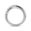 Sterling Silver White Sapphire Fashion Ring