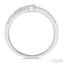 Chevron Diamond Fashion Ring