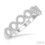 Circle Diamond Stackable Fashion Band