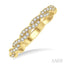 Twisted Diamond Stackable Fashion Band