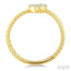 Stackable Crescent Moon & Star Diamond Fashion Ring