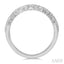 Chevron Baguette Diamond Fashion Ring
