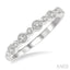 Round Shape Stackable Diamond Wedding Band