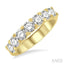 7 Stone Diamond Wedding Band