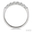 7 Stone Diamond Wedding Band