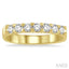 7 Stone Diamond Wedding Band