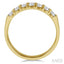 7 Stone Diamond Wedding Band