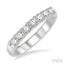 7 Stone Diamond Wedding Band