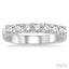 7 Stone Diamond Wedding Band