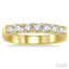 7 Stone Diamond Wedding Band