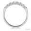 7 Stone Diamond Wedding Band