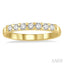 7 Stone Diamond Wedding Band