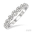 Twisted Diamond Stackable Fashion Band