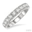 11 Stone Diamond Wedding Band