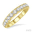 11 Stone Diamond Wedding Band