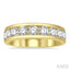 11 Stone Channel Set Diamond Wedding Band