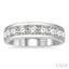 11 Stone Channel Set Diamond Wedding Band