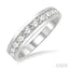 11 Stone Channel Set Diamond Wedding Band