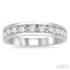 11 Stone Channel Set Diamond Wedding Band
