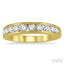 11 Stone Channel Set Diamond Wedding Band