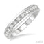 11 Stone Channel Set Diamond Wedding Band