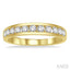 11 Stone Channel Set Diamond Wedding Band